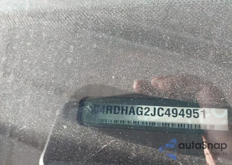 2018 Dodge Durango Sxt Rwd from USA, damaged, VIN 1C4RDHAG2JC494951